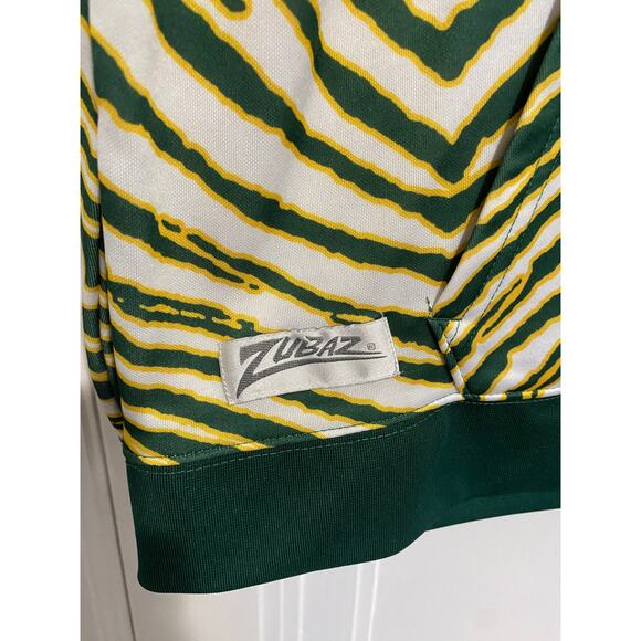 NDSU Bison Green and White Zebra Print Hoodie Size XXL - Picture 3 of 5